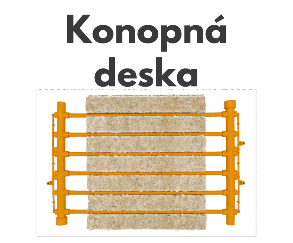 izolace konopna deska klimastena